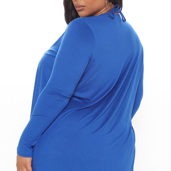 Lost In Love Jumpsuit Set - Royal - Picture 10 of 11